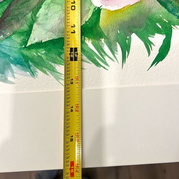 Original Watercolor Painting  Magnolias Artist Signed & Stamped Spring Floral - Picture 8 of 8